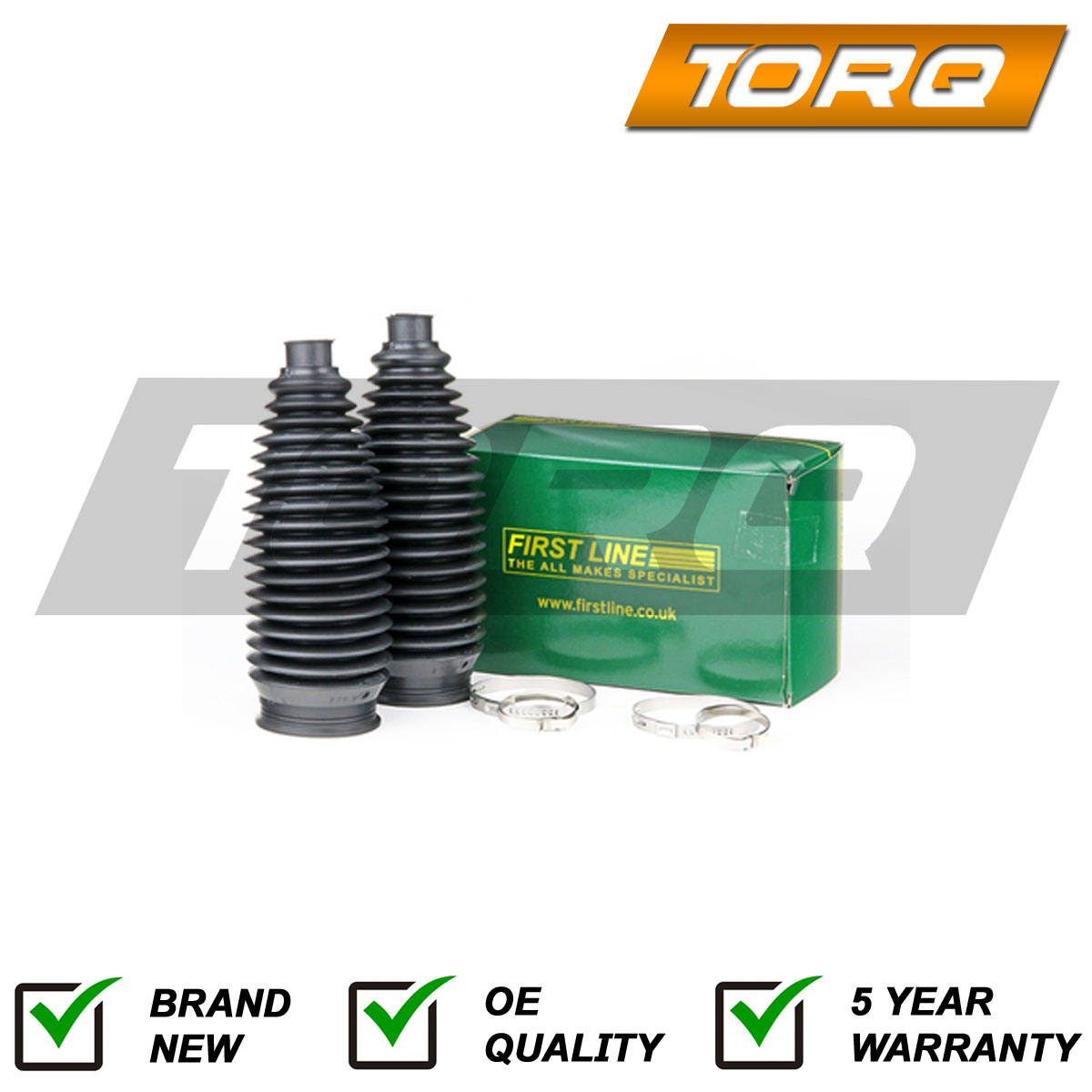 Steering Rack Boot Set Front Torq Fits Mitsubishi L200 20052015 2.5 D